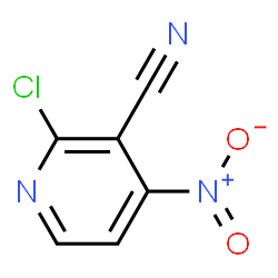 ChemSpider 2D Image | 2-Chloro-4-nitronicotinonitrile | C6H2ClN3O2