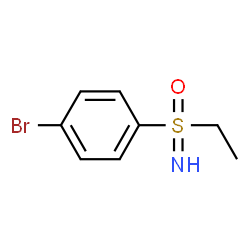 ChemSpider 2D Image | 1-Bromo-4-(S-ethylsulfonimidoyl)benzene | C8H10BrNOS