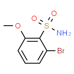 ChemSpider 2D Image | 2-Bromo-6-methoxybenzenesulfonamide | C7H8BrNO3S