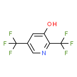 ChemSpider 2D Image | 2,5-Bis(trifluoromethyl)-3-pyridinol | C7H3F6NO