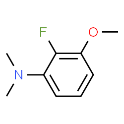 ChemSpider 2D Image | 2-Fluoro-3-methoxy-N,N-dimethylaniline | C9H12FNO