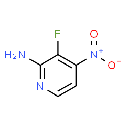 ChemSpider 2D Image | 3-Fluoro-4-nitro-2-pyridinamine | C5H4FN3O2