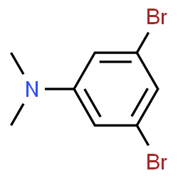 ChemSpider 2D Image | 3,5-Dibromo-N,N-dimethylaniline | C8H9Br2N
