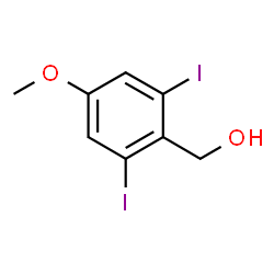 ChemSpider 2D Image | (2,6-Diiodo-4-methoxyphenyl)methanol | C8H8I2O2