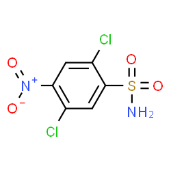 ChemSpider 2D Image | 2,5-Dichloro-4-nitrobenzenesulfonamide | C6H4Cl2N2O4S