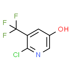 ChemSpider 2D Image | 6-Chloro-5-(trifluoromethyl)-3-pyridinol | C6H3ClF3NO