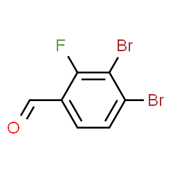 ChemSpider 2D Image | 3,4-Dibromo-2-fluorobenzaldehyde | C7H3Br2FO