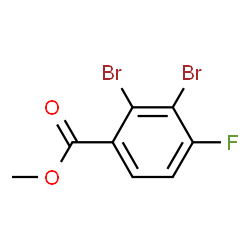 ChemSpider 2D Image | Methyl 2,3-dibromo-4-fluorobenzoate | C8H5Br2FO2