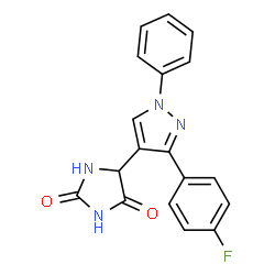 ChemSpider 2D Image | DPH | C18H13FN4O2