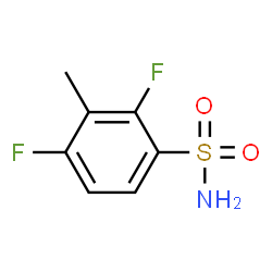 ChemSpider 2D Image | 2,4-Difluoro-3-methylbenzenesulfonamide | C7H7F2NO2S