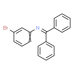 ChemSpider 2D Image | N-(3-Bromophenyl)-1,1-diphenylmethanimine | C19H14BrN