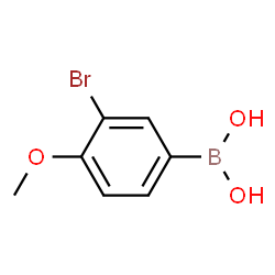 ChemSpider 2D Image | (3-Bromo-4-methoxyphenyl)boronic acid | C7H8BBrO3