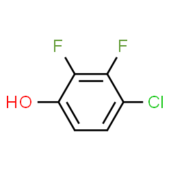 ChemSpider 2D Image | 4-Chloro-2,3-difluorophenol | C6H3ClF2O