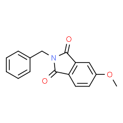 ChemSpider 2D Image | 2-Benzyl-5-methoxyisoindoline-1,3-dione | C16H13NO3