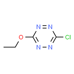 ChemSpider 2D Image | 3-Chloro-6-ethoxy-1,2,4,5-tetrazine | C4H5ClN4O