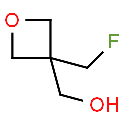 ChemSpider 2D Image | [3-(Fluoromethyl)-3-oxetanyl]methanol | C5H9FO2