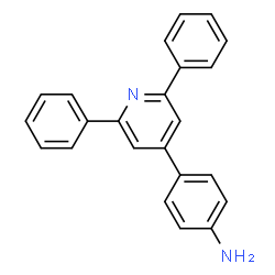 ChemSpider 2D Image | 4-(2,6-Diphenyl-4-pyridinyl)aniline | C23H18N2