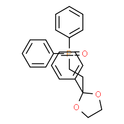 ChemSpider 2D Image | Diphenyl[2-(2-phenyl-1,3-dioxolan-2-yl)ethyl]phosphine oxide | C23H23O3P