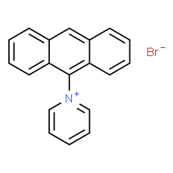 ChemSpider 2D Image | 1-(9-Anthryl)pyridinium bromide | C19H14BrN