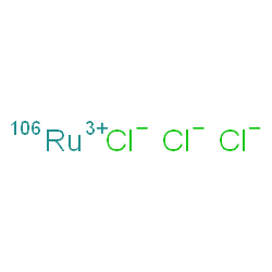 ChemSpider 2D Image | (~106~Ru)Ruthenium(3+) trichloride | Cl3106Ru