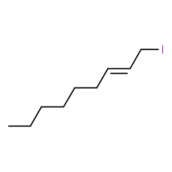 ChemSpider 2D Image | (2E)-1-Iodo-2-nonene | C9H17I