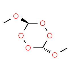 ChemSpider 2D Image | trans-3,6-Dimethoxy-1,2,4,5-tetroxane | C4H8O6