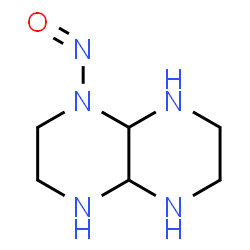 ChemSpider 2D Image | 1-Nitrosodecahydropyrazino[2,3-b]pyrazine | C6H13N5O