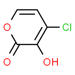 ChemSpider 2D Image | 4-Chloro-3-hydroxy-2H-pyran-2-one | C5H3ClO3