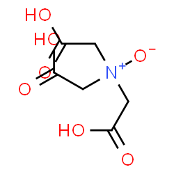 ChemSpider 2D Image | [Bis(carboxymethyl)nitroryl]acetic acid | C6H9NO7