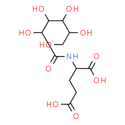 ChemSpider 2D Image | 2-[(2,3,4,5,6-Pentahydroxyhexanoyl)amino]pentanedioic acid (non-preferred name) | C11H19NO10