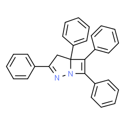 ChemSpider 2D Image | 3,5,6,7-Tetraphenyl-1,2-diazabicyclo[3.2.0]hepta-2,6-diene | C29H22N2