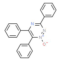 ChemSpider 2D Image | 3,5,6-Triphenyl-1,2,4-triazine 1-oxide | C21H15N3O