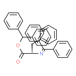 ChemSpider 2D Image | Diphenylmethyl N-(diphenylmethylene)-L-phenylalaninate | C35H29NO2