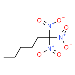 ChemSpider 2D Image | 1,1,1-Trinitrohexane | C6H11N3O6