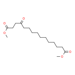 ChemSpider 2D Image | Dimethyl 4-oxopentadecanedioate | C17H30O5