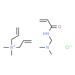 ChemSpider 2D Image | N-Allyl-N,N-dimethyl-2-propen-1-aminium chloride - N-[(dimethylamino)methyl]acrylamide (1:1:1) | C14H28ClN3O