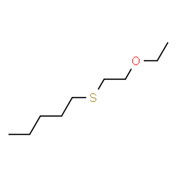 ChemSpider 2D Image | 1-[(2-Ethoxyethyl)sulfanyl]pentane | C9H20OS
