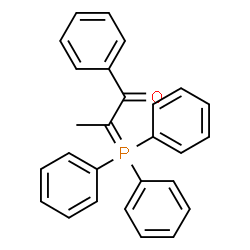 ChemSpider 2D Image | 1-Phenyl-2-(triphenylphosphoranylidene)-1-propanone | C27H23OP
