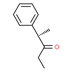 ChemSpider 2D Image | (2S)-2-Phenyl-3-pentanone | C11H14O