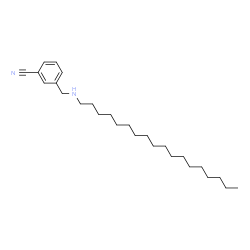 ChemSpider 2D Image | 3-[(Octadecylamino)methyl]benzonitrile | C26H44N2