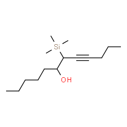 ChemSpider 2D Image | 7-(Trimethylsilyl)-8-dodecyn-6-ol | C15H30OSi