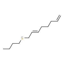 ChemSpider 2D Image | (6E)-8-(Butylsulfanyl)-1,6-octadiene | C12H22S