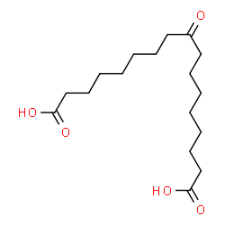 ChemSpider 2D Image | 9-Oxoheptadecanedioic acid | C17H30O5