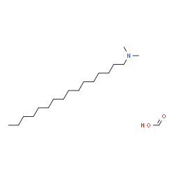 ChemSpider 2D Image | Formic acid - N,N-dimethyl-1-hexadecanamine (1:1) | C19H41NO2