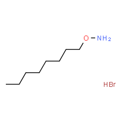 ChemSpider 2D Image | 1-(Aminooxy)octane hydrobromide (1:1) | C8H20BrNO