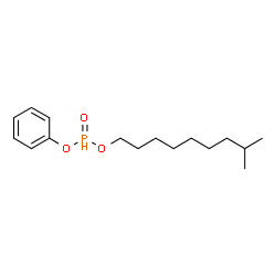 ChemSpider 2D Image | 8-Methylnonyl phenyl phosphonate | C16H27O3P