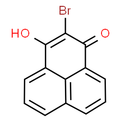 ChemSpider 2D Image | 2-Bromo-3-hydroxy-1H-phenalen-1-one | C13H7BrO2