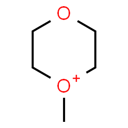 ChemSpider 2D Image | 1-Methyl-1,4-dioxan-1-ium | C5H11O2