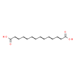 ChemSpider 2D Image | 2,4,6,8,10,12-Tetradecahexaenedioic acid | C14H14O4