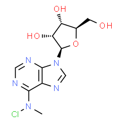ChemSpider 2D Image | N-Chloro-N-methyladenosine | C11H14ClN5O4